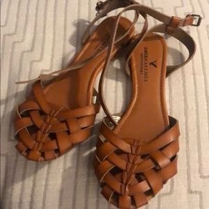 American Eagle Tan Sandals